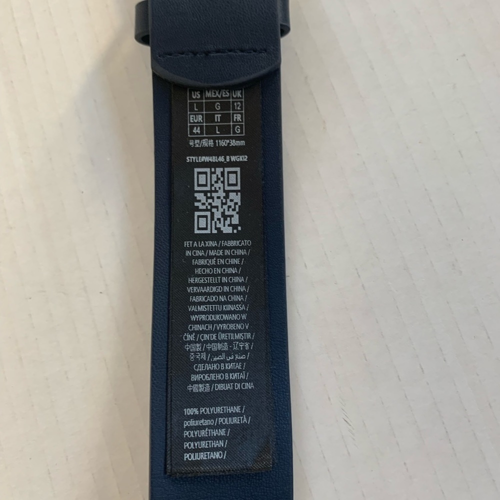 Guess Navy Blue Belt Large - image 3